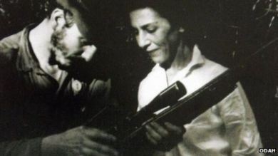 Celia Sánchez et Fidel Castro